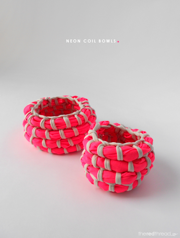 Make a Fabric Coil Bowl - We Are Scout