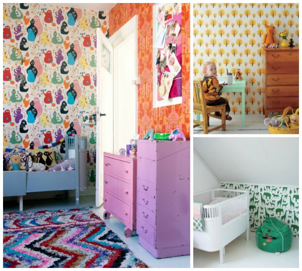 Best wallpaper in children's rooms via we-are-scout.com