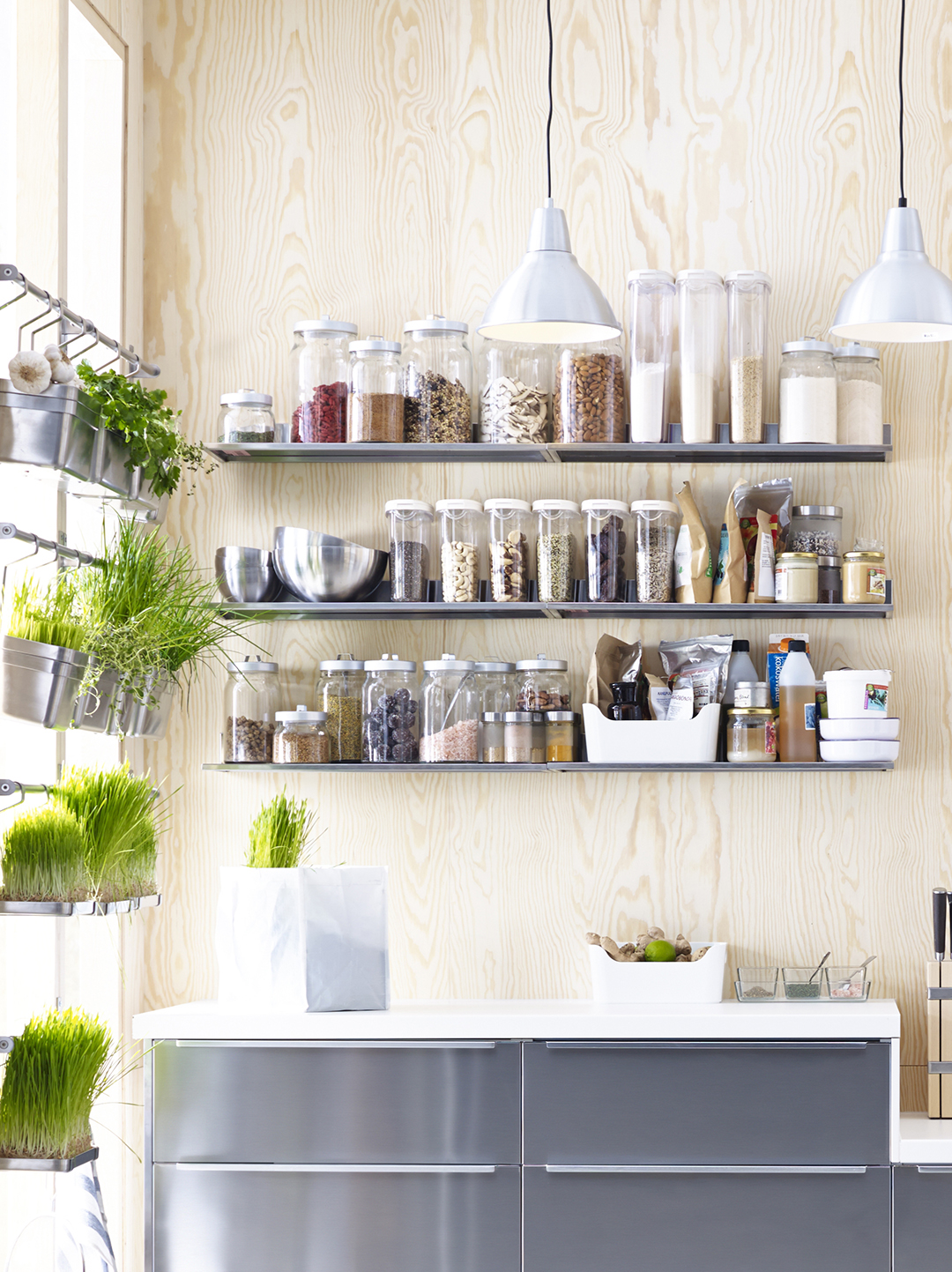 Store More in Your Small Kitchen with These Space-Saving Ideas