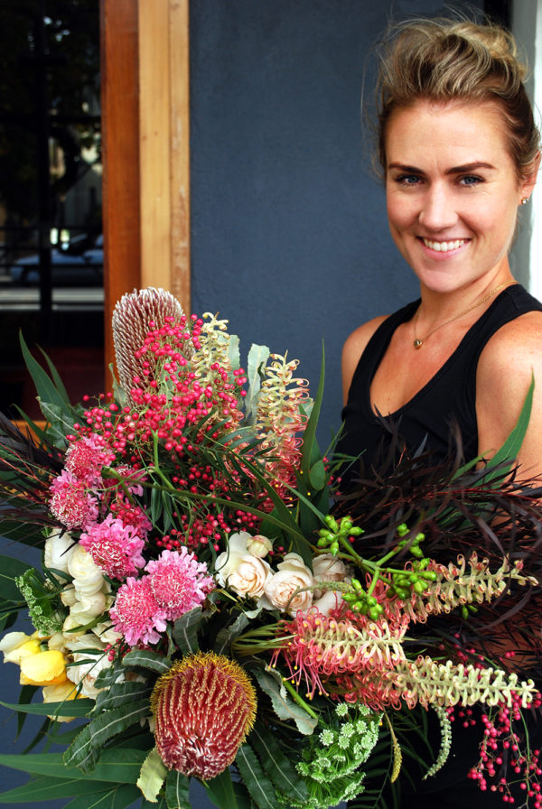 Autumn flowers wit Pamela of Jodie McGregor Flowrs