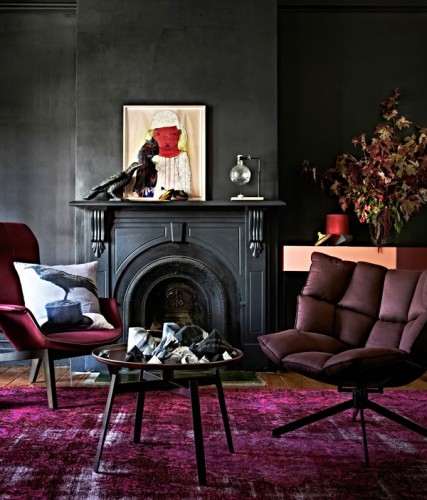 Trend Scout: Inky interiors and black walls - We Are Scout