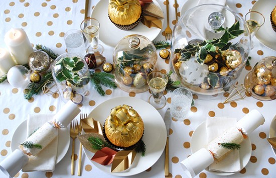 How to decorate your Christmas table with Ferrero Rocher - We Are Scout