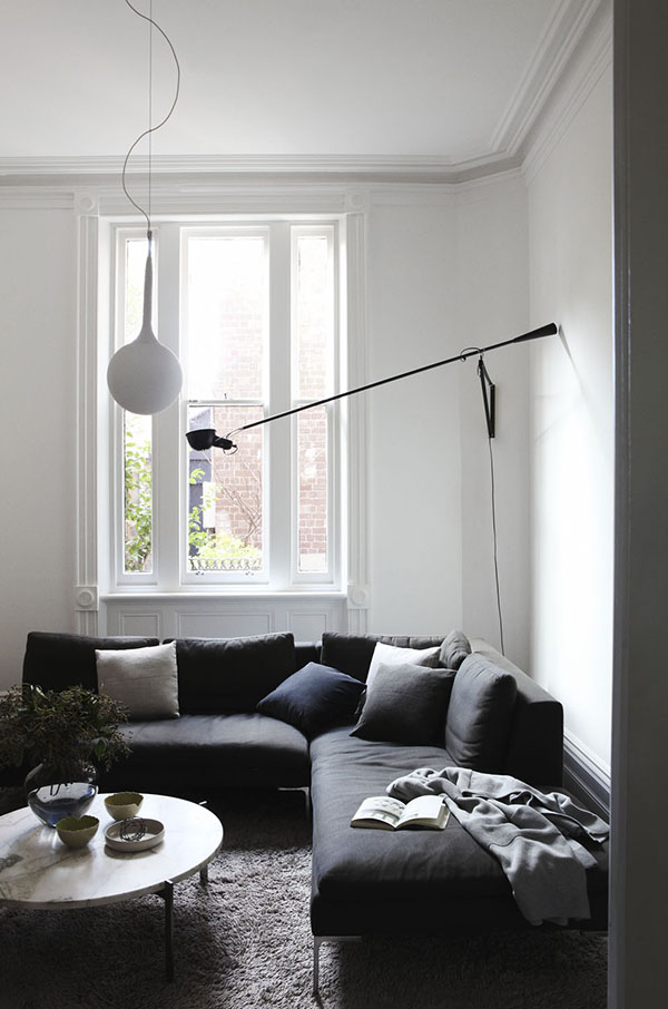 HOUSE TOUR: handsome in monochrome - We Are Scout