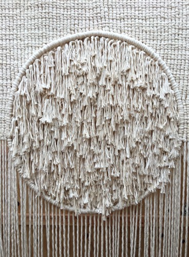 Latest macrame works by fiber artist Sally England - We Are Scout