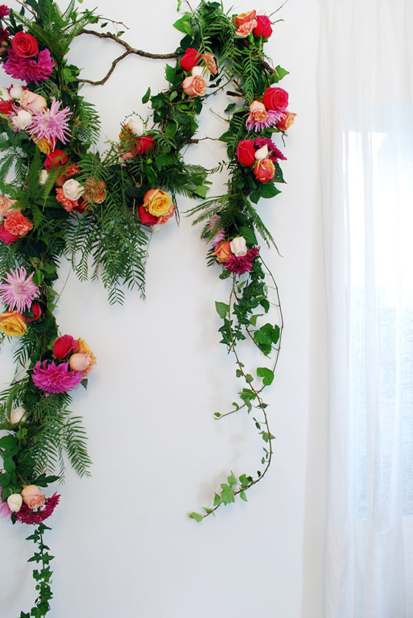 Tutorial :: How to make a fresh flower garland - We Are Scout